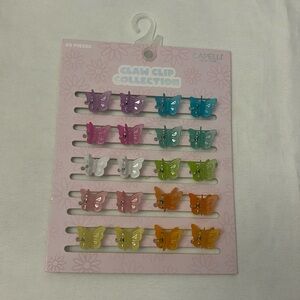 Butterfly Shaped Hair Claw Clips